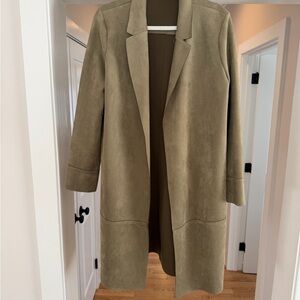 Zara Khaki Women's Trench Coat